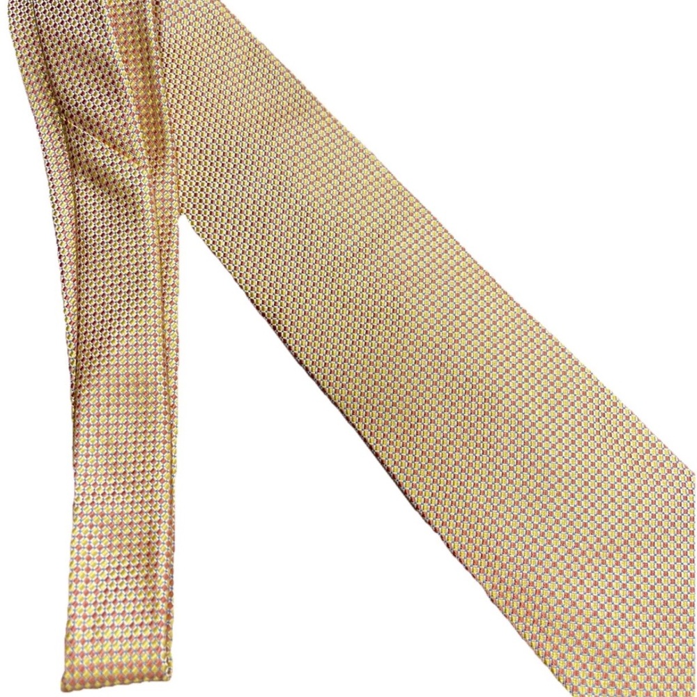 Corporate image tailored exclusively for Tom James elegant 100% silk mens tie - Picture 4 of 12